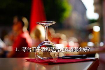 1、茅台王子酒和茅台迎宾酒哪个好？