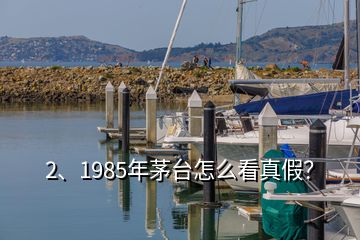 2、1985年茅台怎么看真假？