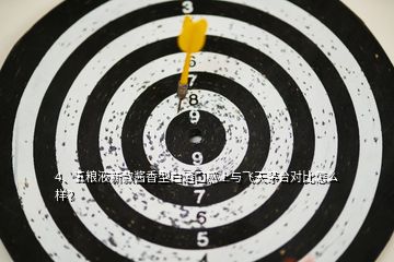 4、五粮液新款酱香型白酒口感上与飞天茅台对比怎么样？