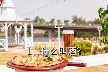 1、什么叫酒？