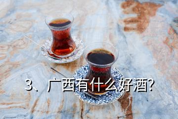 3、广西有什么好酒？