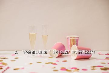 2、“茅台镇典藏酒厂”是什么酒？你觉得怎么样？