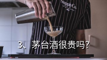 3、茅台酒很贵吗？