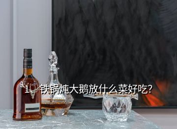 1、铁锅炖大鹅放什么菜好吃？