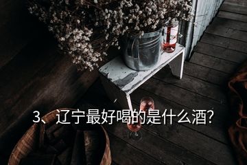 3、辽宁最好喝的是什么酒？