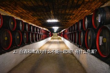 2、白酒和啤酒为什么不能一起喝？有什么危害？