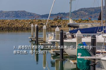 3、酱香型白酒是不是比其他的酒高端一些，回老家给长辈带白酒，哪个比较好？