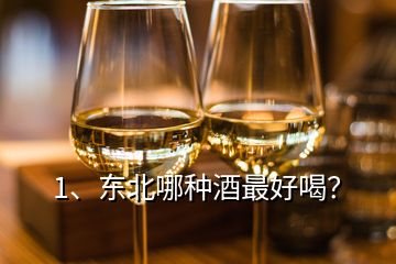 1、东北哪种酒最好喝？