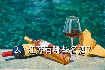 2、江苏有哪些名酒？