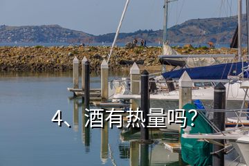 4、酒有热量吗？