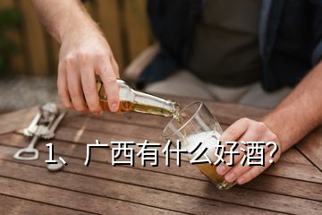 1、广西有什么好酒？