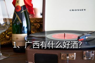 1、广西有什么好酒？