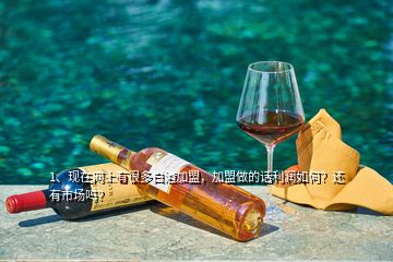 1、现在网上有很多白酒加盟，加盟做的话利润如何？还有市场吗？