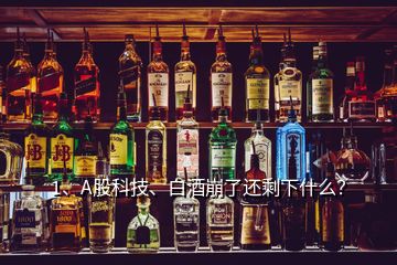 1、A股科技、白酒崩了还剩下什么？