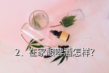 2、在家酿啤酒怎样？