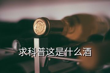 求科普这是什么酒