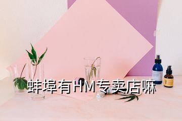 蚌埠有HM专卖店嘛