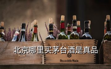 北京哪里买茅台酒是真品