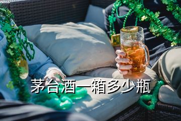 茅台酒一箱多少瓶