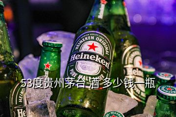 53度贵州茅台 酒 多少钱一瓶