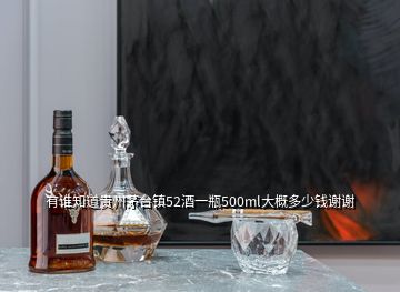 有谁知道贵州茅台镇52酒一瓶500ml大概多少钱谢谢