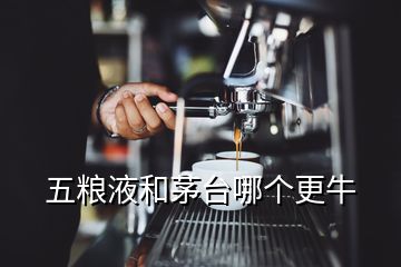 五粮液和茅台哪个更牛