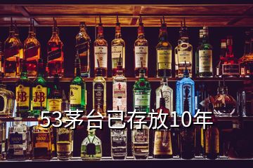 53茅台已存放10年