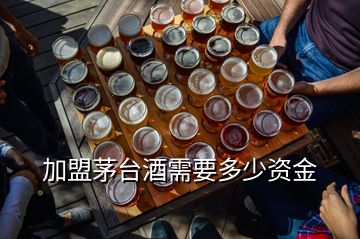 加盟茅台酒需要多少资金