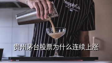 贵州茅台股票为什么连续上涨