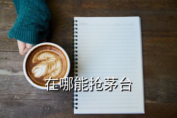 在哪能抢茅台