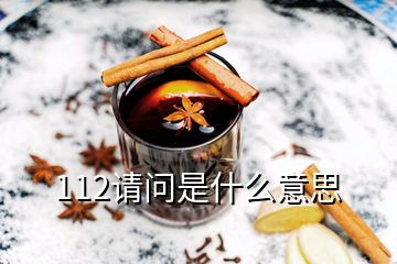 112请问是什么意思