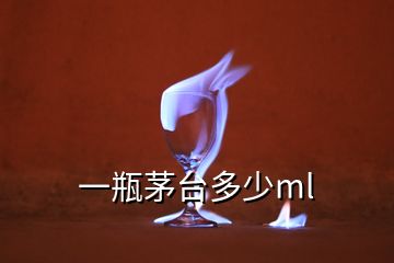 一瓶茅台多少ml