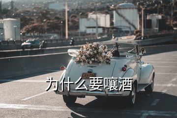 为什么要嚷酒