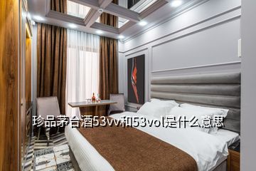 珍品茅台酒53vv和53vol是什么意思