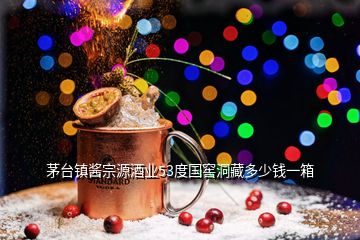 茅台镇酱宗源酒业53度国窖洞藏多少钱一箱