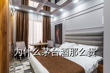 为什么茅台酒那么贵