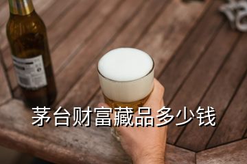 茅台财富藏品多少钱