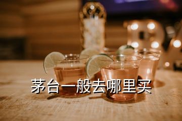 茅台一般去哪里买