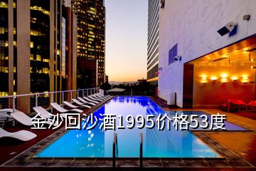 金沙回沙酒1995价格53度