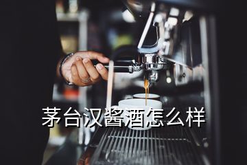 茅台汉酱酒怎么样