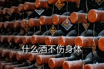 什么酒不伤身体