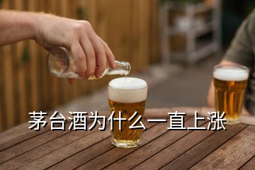 茅台酒为什么一直上涨