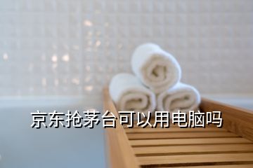 京东抢茅台可以用电脑吗