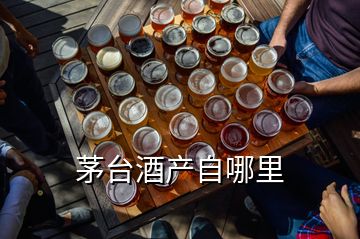 茅台酒产自哪里