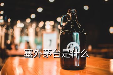 塞外茅台是什么