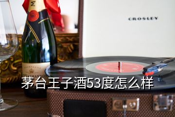 茅台王子酒53度怎么样