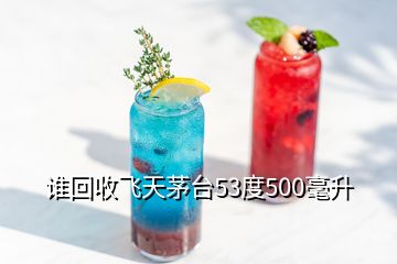 谁回收飞天茅台53度500毫升