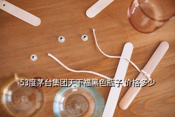 53度茅台集团天下福黑色瓶子 价格多少