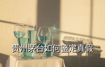 贵州茅台如何鉴定真假