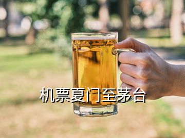 机票夏门至茅台